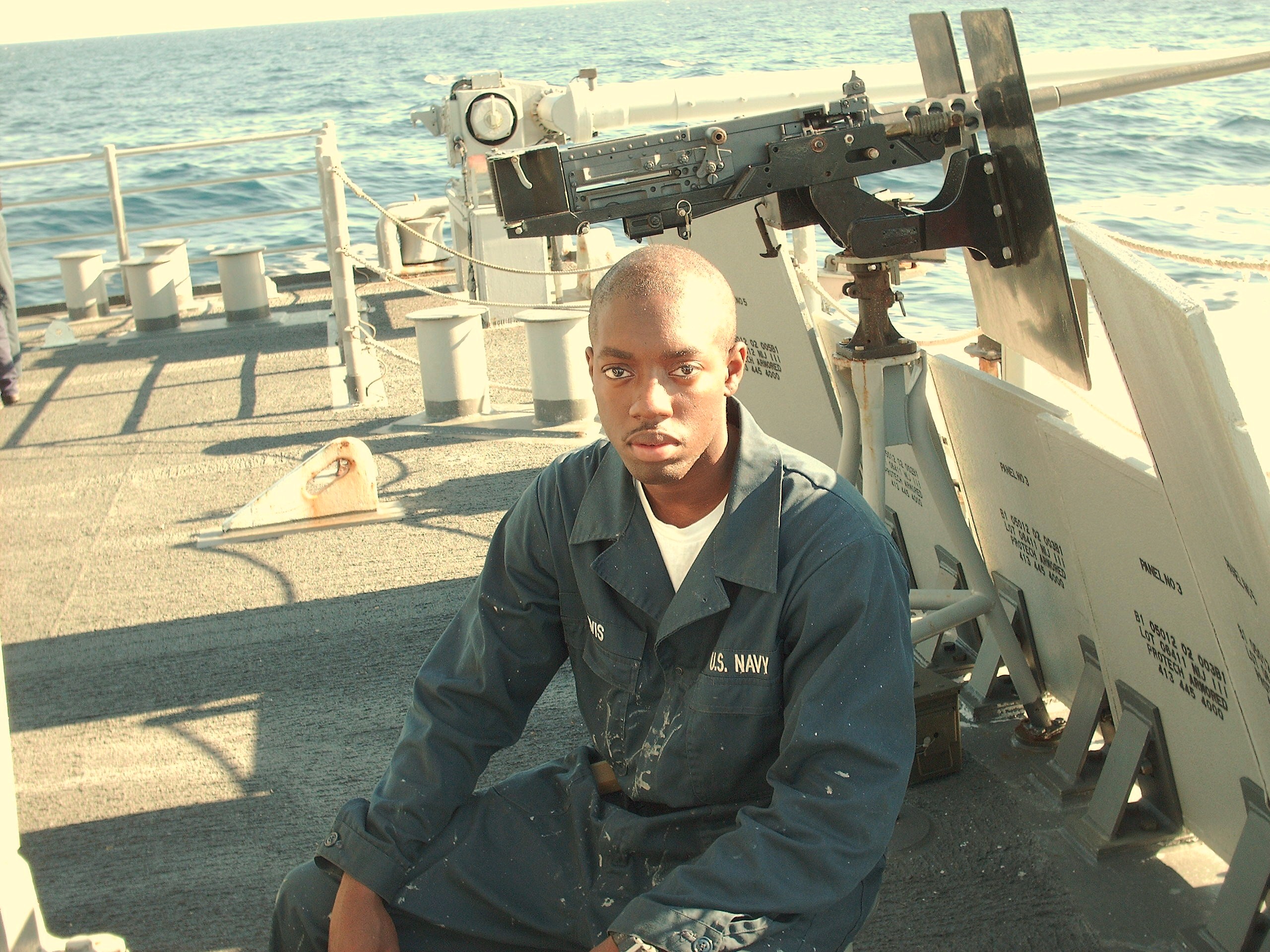 Watchstander ondboard the USS Gettysburg